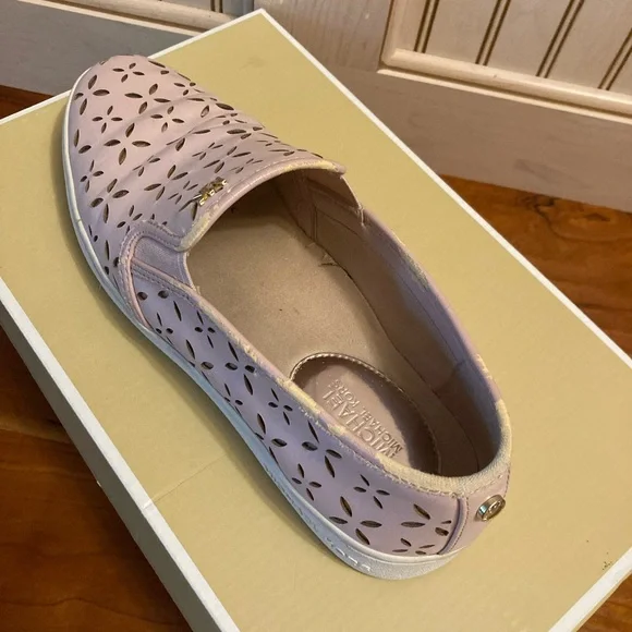 Michael Kors Keaton Pink Slip On Sneakers - Picture 5 of 8